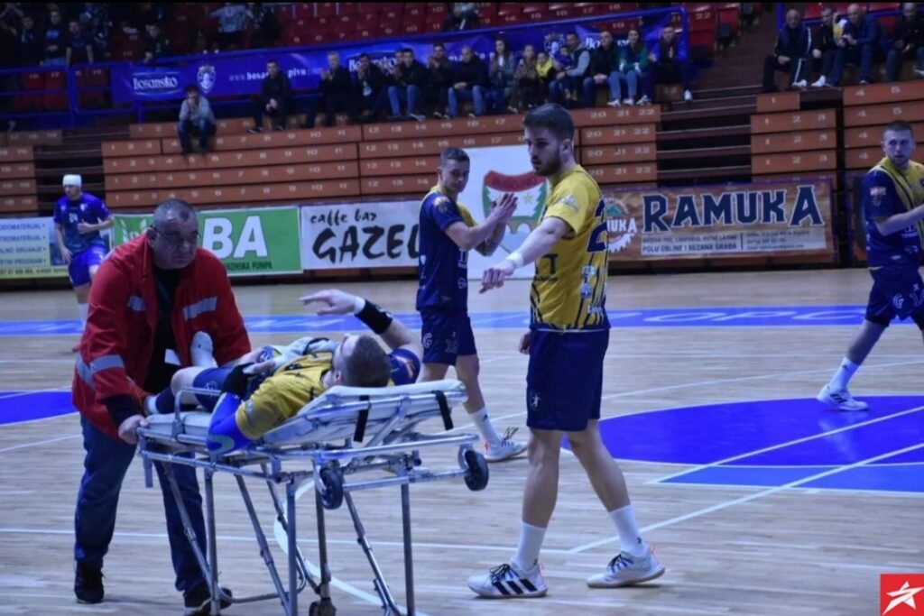 Stravičan prelom noge bh. reprezentativca