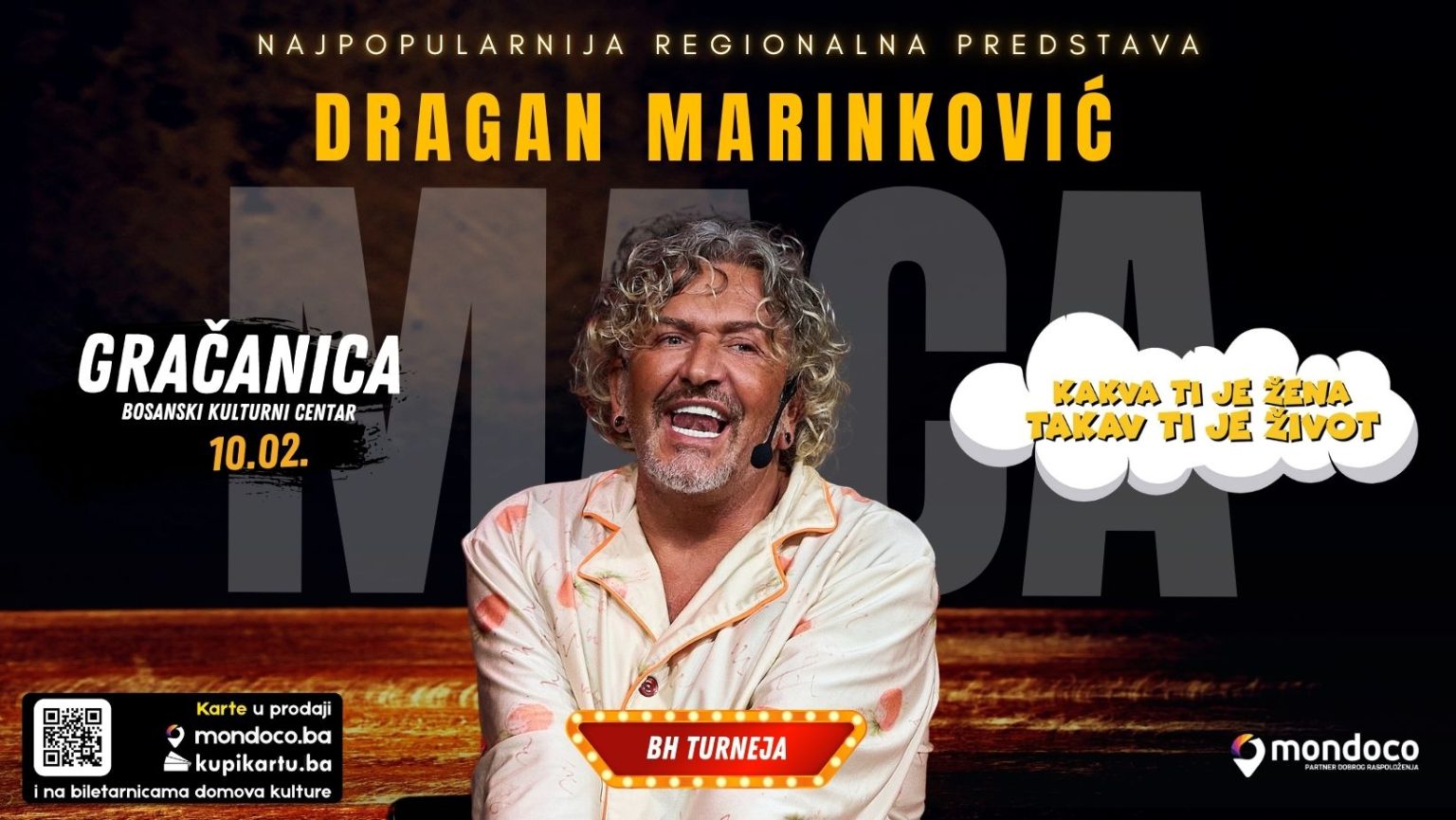 NAJPOPULARNIJA REGIONALNA PREDSTAVA NA BH TURNEJI U FEBRUARU „KAKVA TI JE ŽENA, TAKAV TI JE ŽIVOT“