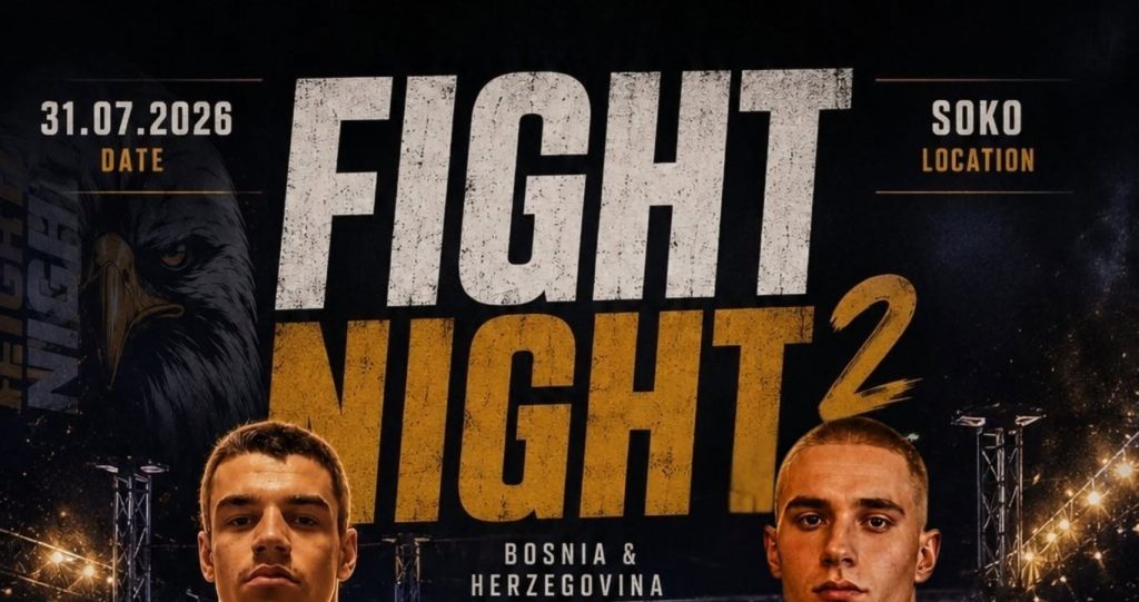 Udruženje mladih „Stari Grad Soko“ i VMZ Soko najavljuju „SOKO FIGHT NIGHT 2“