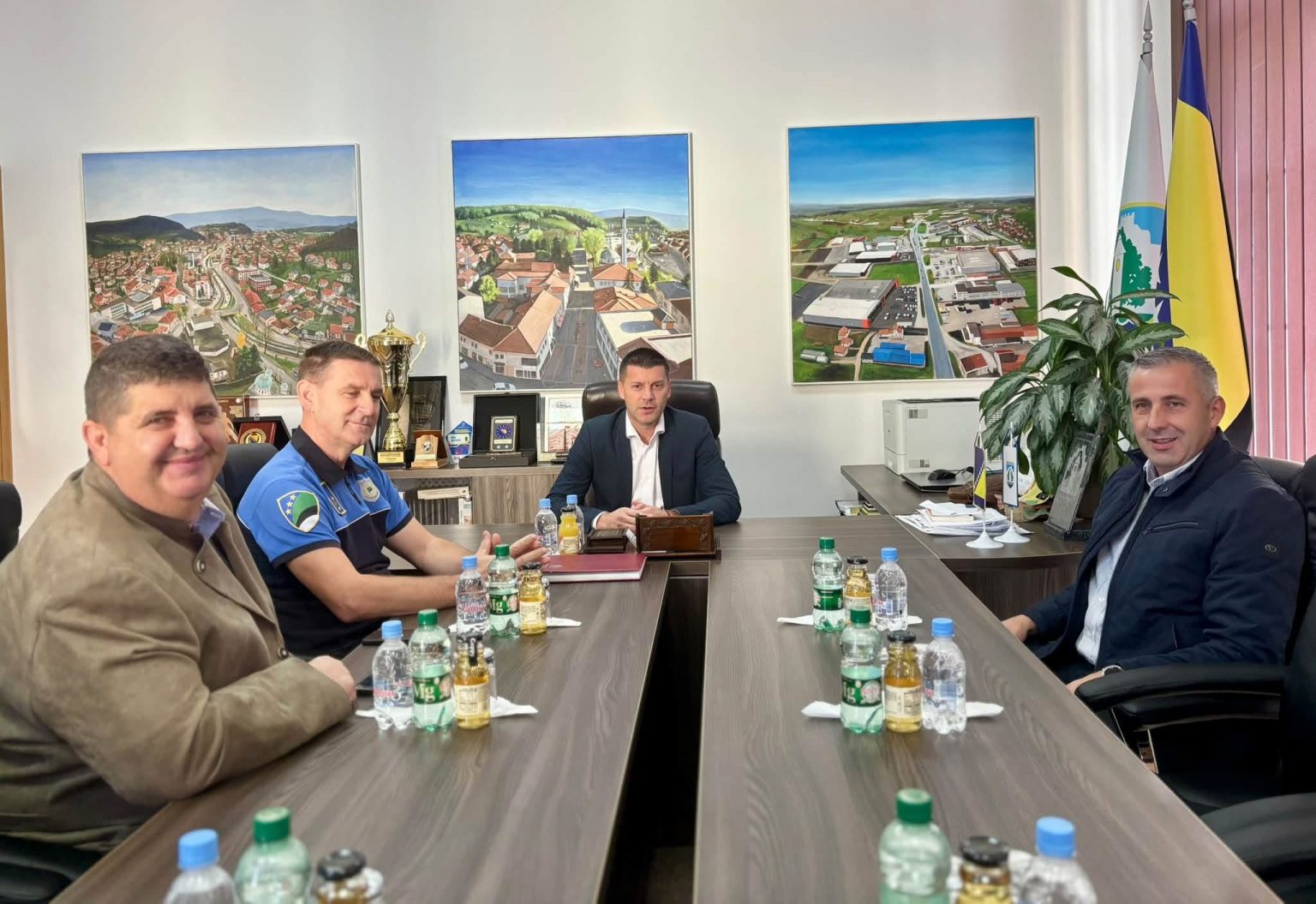 Gradonačelnik Samir Džebo pozvao mlade iz Gračanice da se prijave na konkurs MUP-a TK: „Biti policajac je čast i odgovornost“