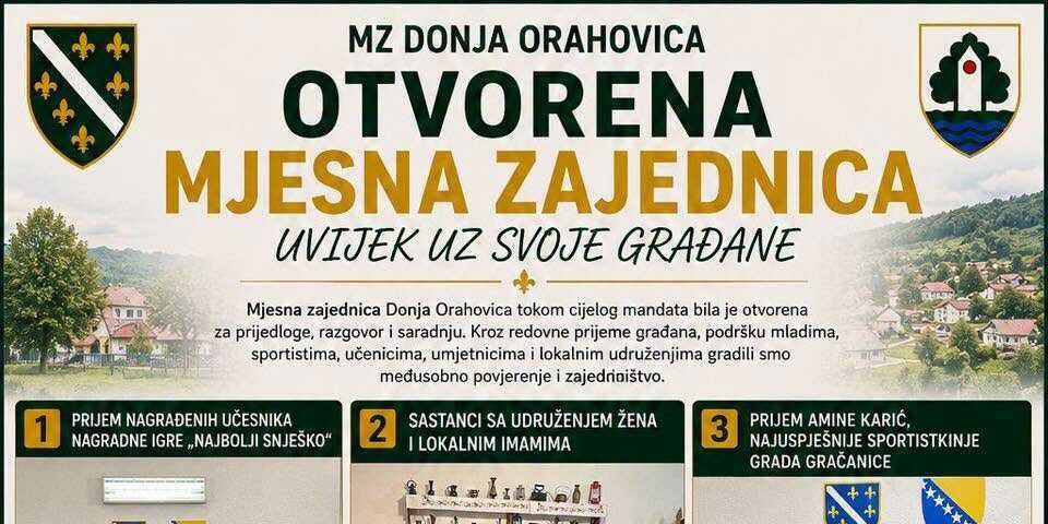 MZ Donja Orahovica predstavila impresivan rezime rada s građanima