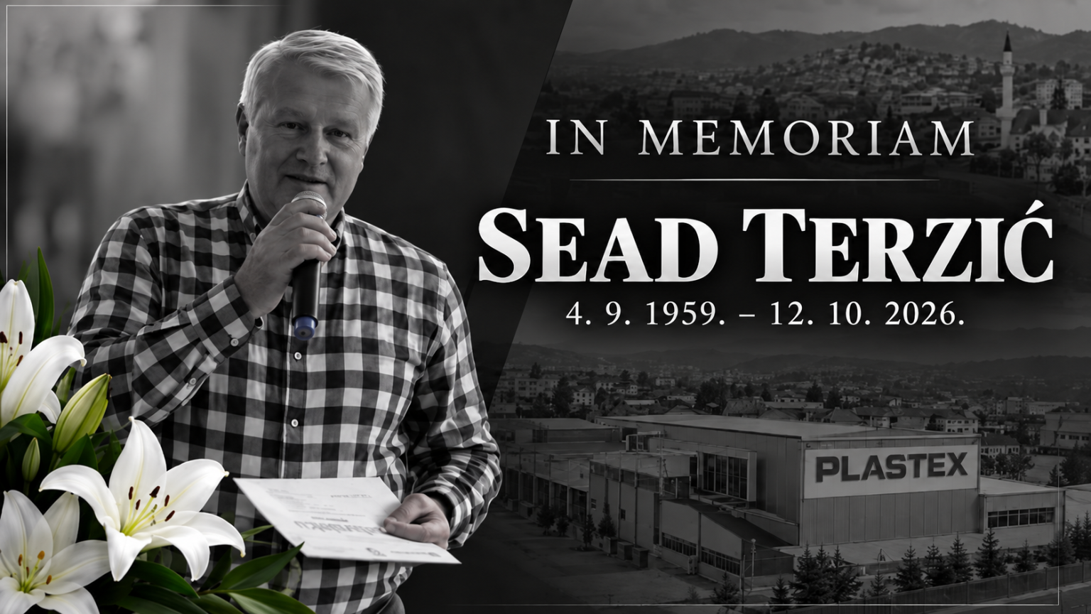 Preminuo Sead Terzić, osnivač i vlasnik kompanije „Plastex“