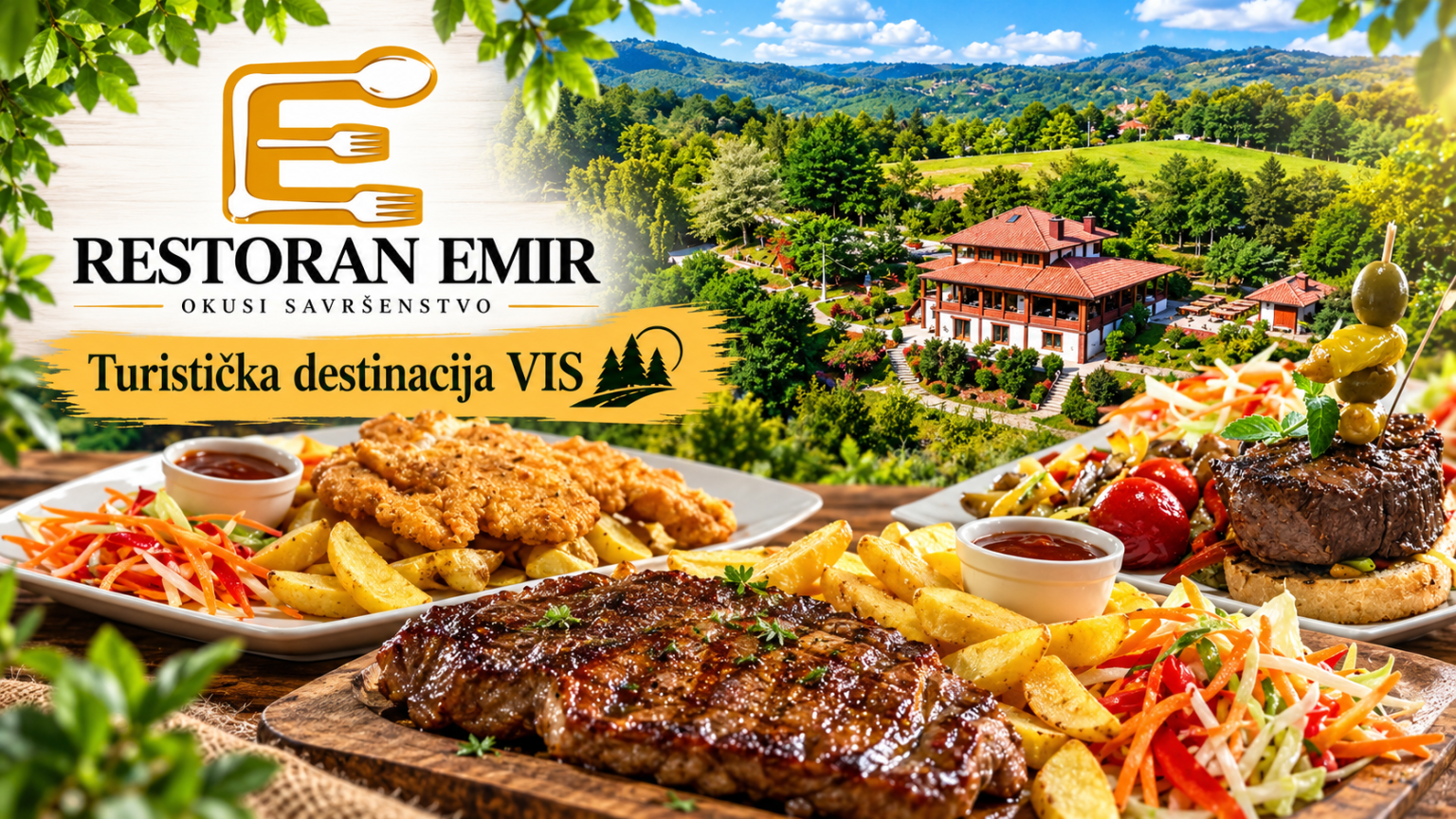 Restoran EMIR – Turistička destinacija VIS: Mjesto gdje se susreću dobra hrana, priroda i ugodan ambijent